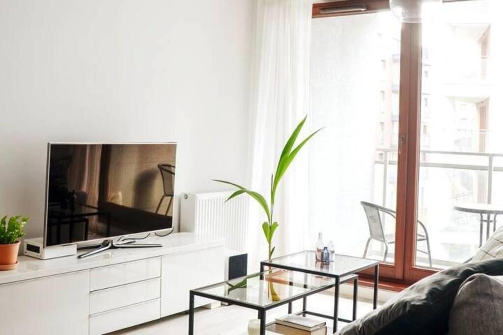 Platinum Jaglana Apartment - Wyspa Spichrzow 格但斯克 外观 照片